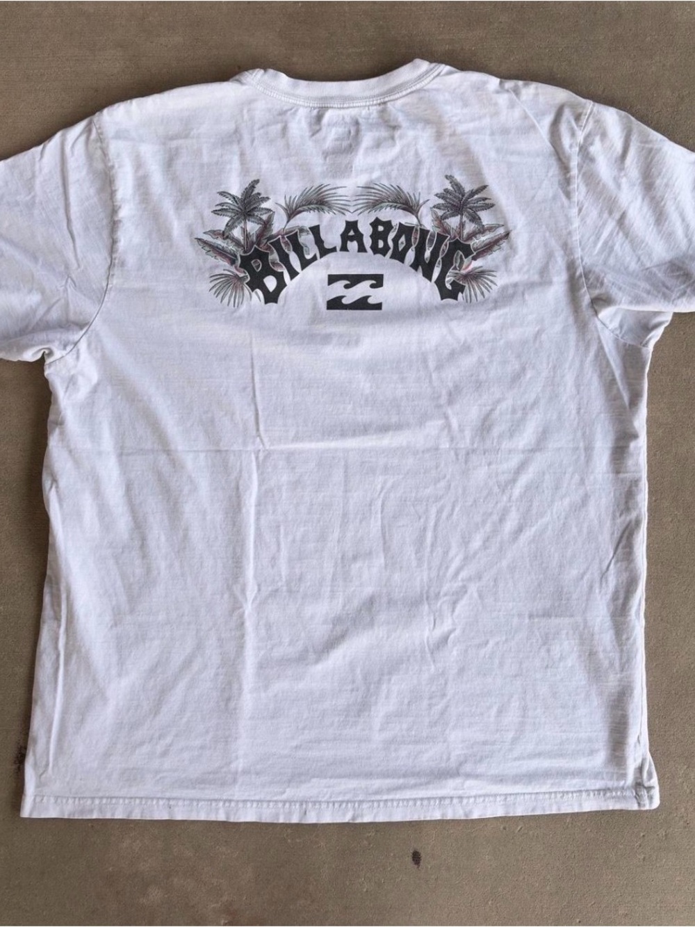 Y2k Billabong White Tee